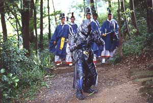 Zenaku and the ancient Gaoranger team