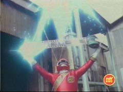 The Red Ranger restores the people's images